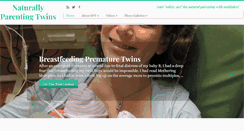 Desktop Screenshot of naturallyparentingtwins.net